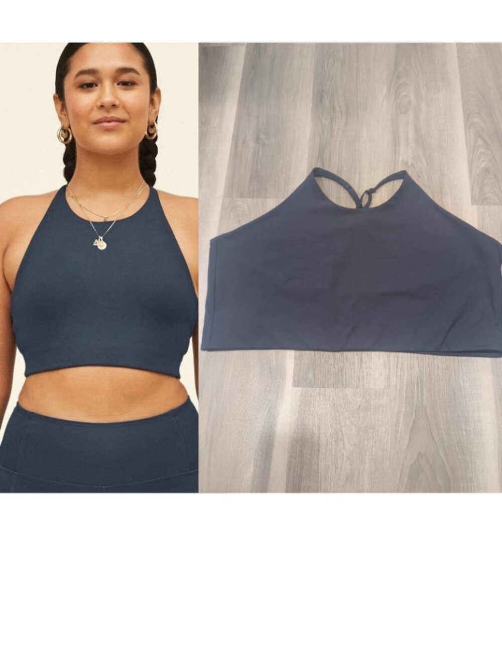 Girlfriend Collective | Topanga Bra In Midnight